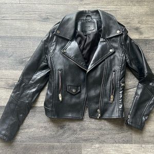 Blank NYC Faux Leather Moto Jacket